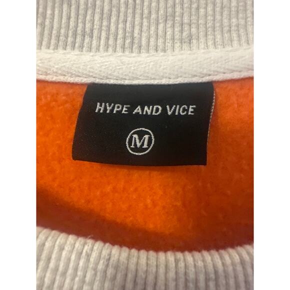 Florida Gators Hype and Vice Colorblock Rookie Crew Pullover Sweatshirt - Royal - Picture 6 of 7